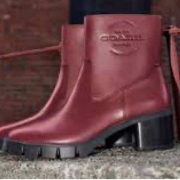 Brand New COACH Corinna Leather Bootie - Picture 11 of 11